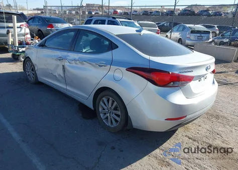 2015 Hyundai Elantra Se z USA, uszkodzony, nr VIN 5NPDH4AEXFH638540